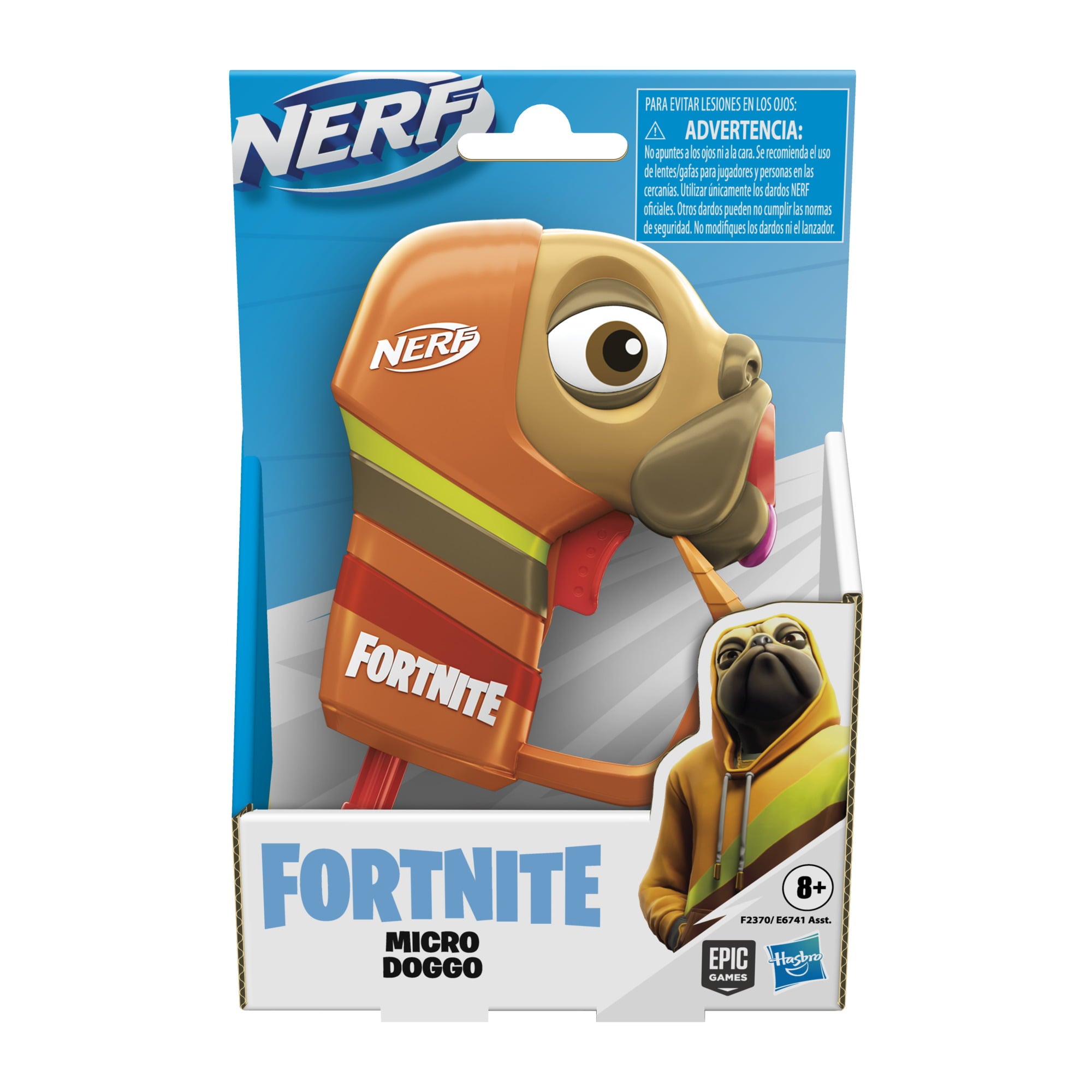Nerf Fortnite Micro Doggo Mini Dart-Firing Blaster – toysplusgifts